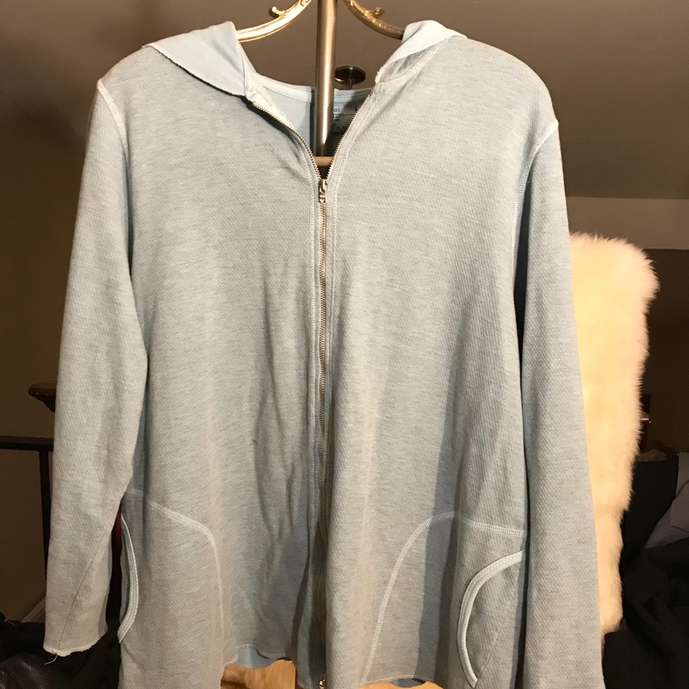 Sz 1x Hot Cotton zip up hoodie..nwot
